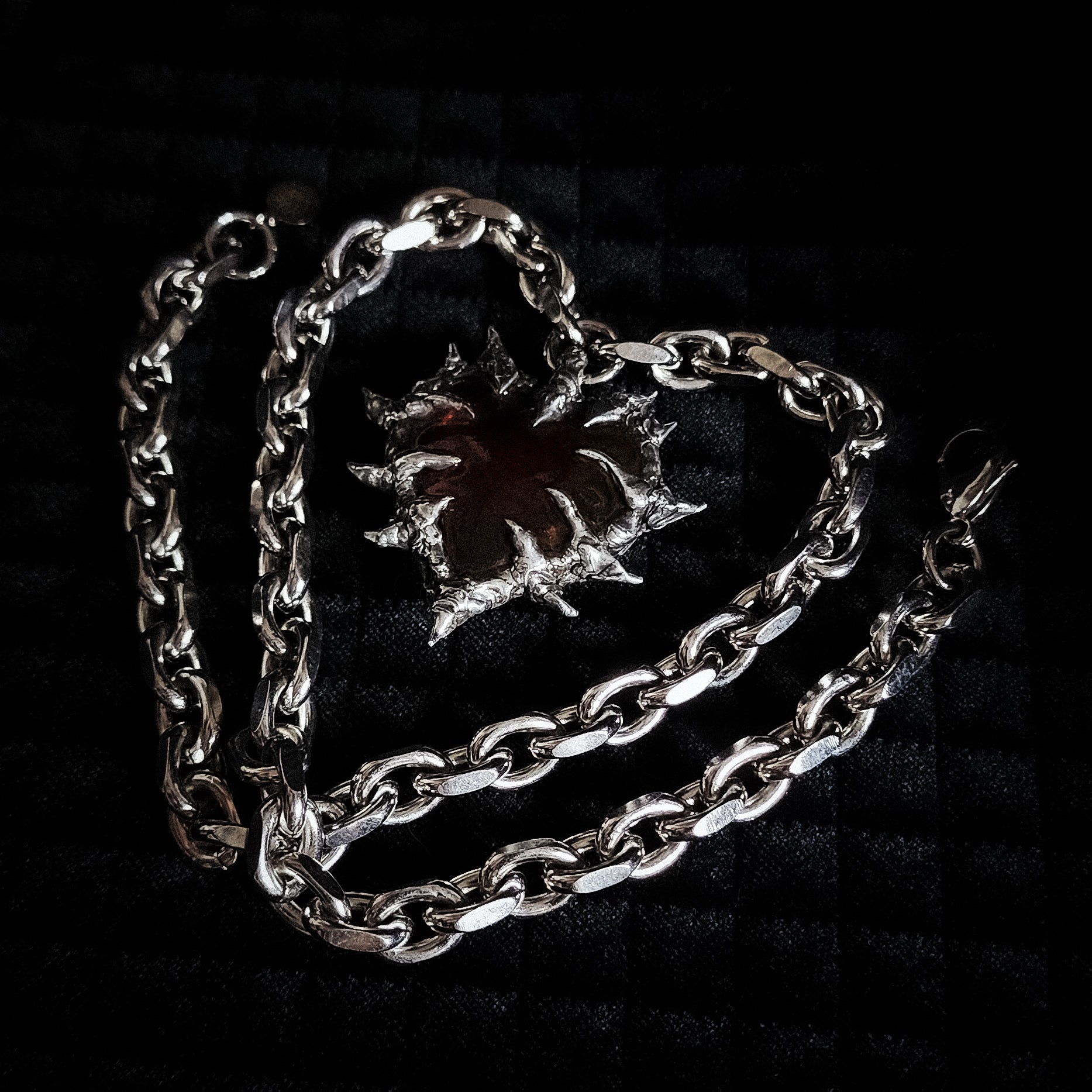 Rib Cage Glass Heart