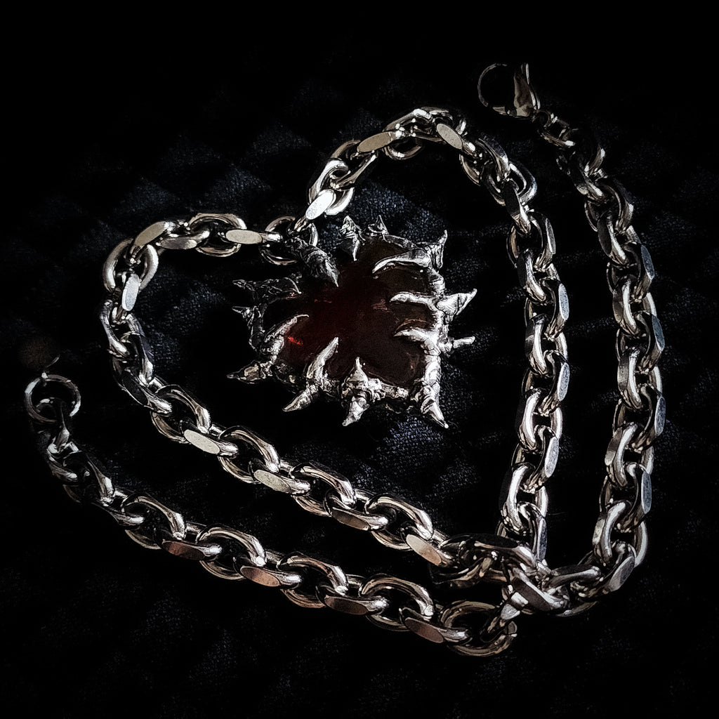 Rib Cage Glass Heart