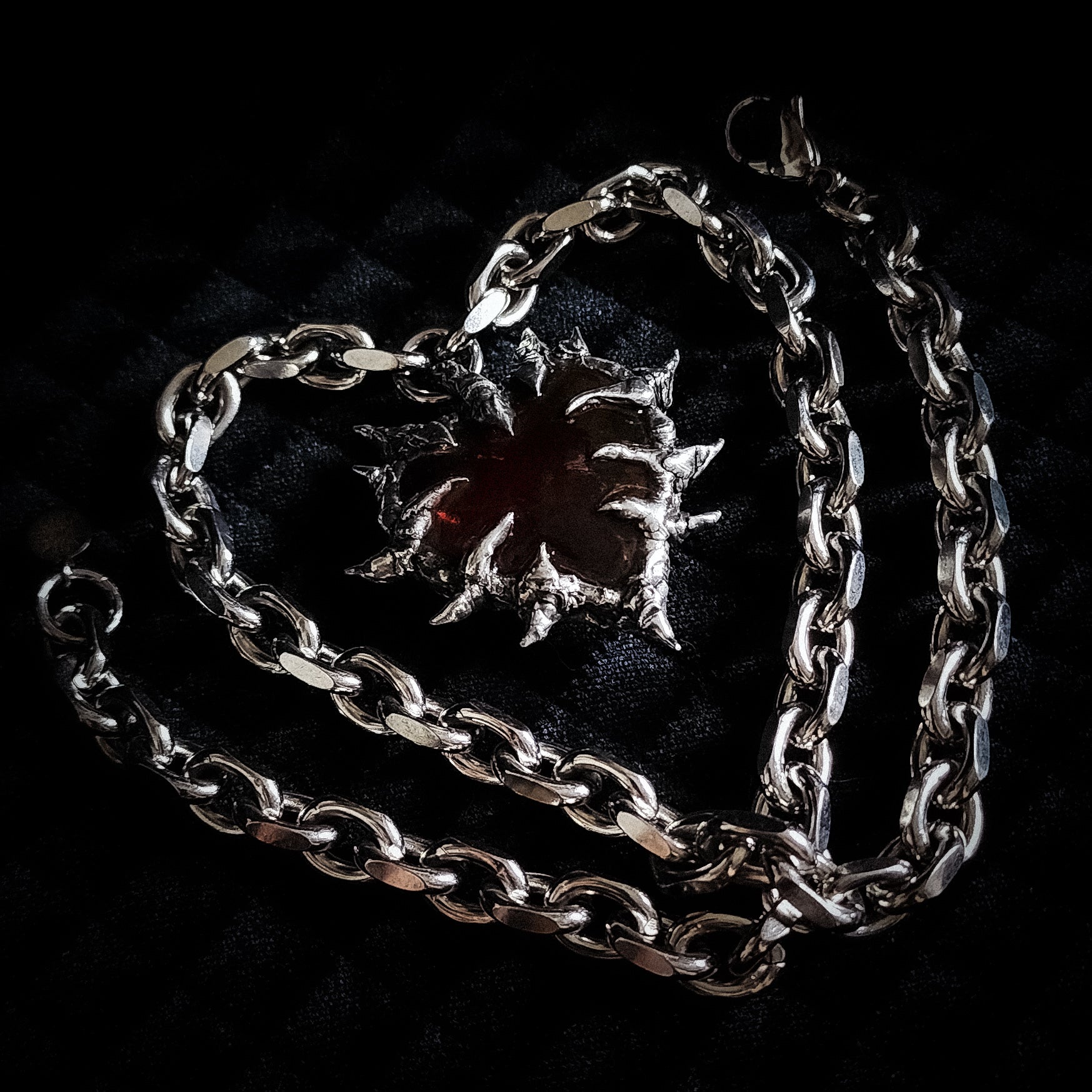 Rib Cage Glass Heart